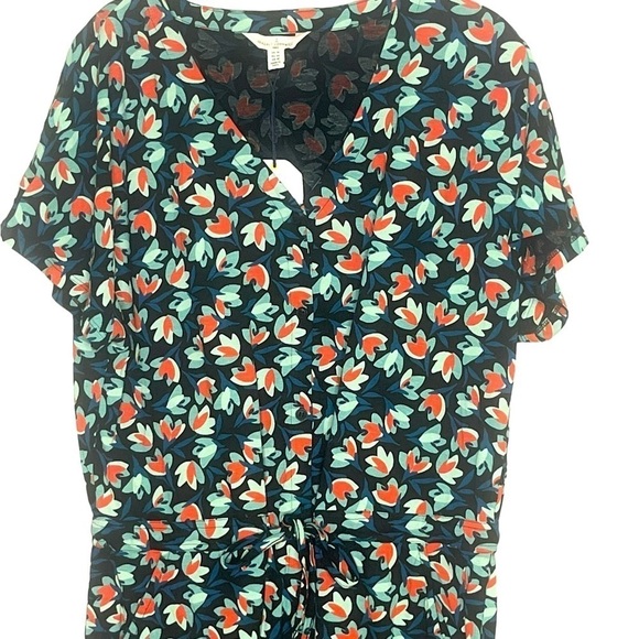 SEASALT CORNWALL Rose Trellis Wide Leg Jumpsuit - Picture 4 of 8